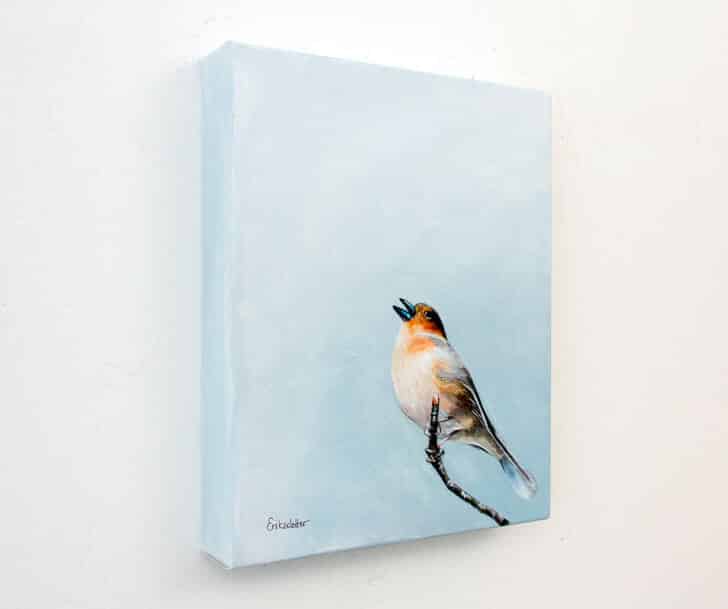 Scottish Songbird - Spring Art Auction 2013, left