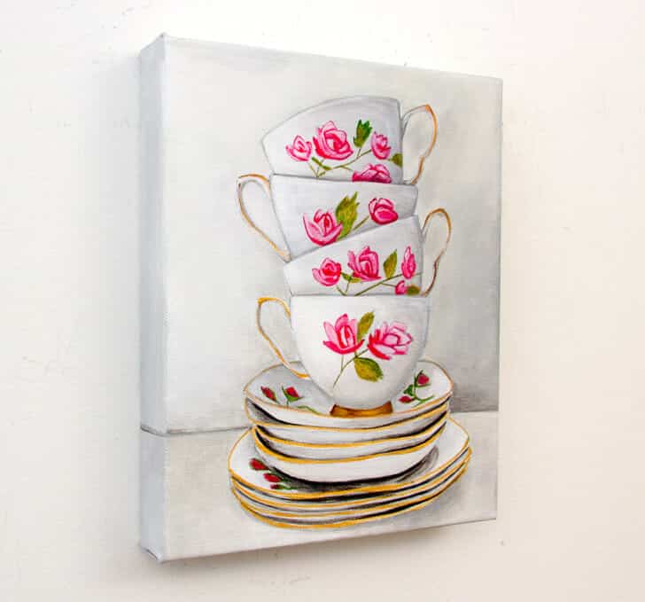 Afternoon Tea - Spring Art Auction 2013, front