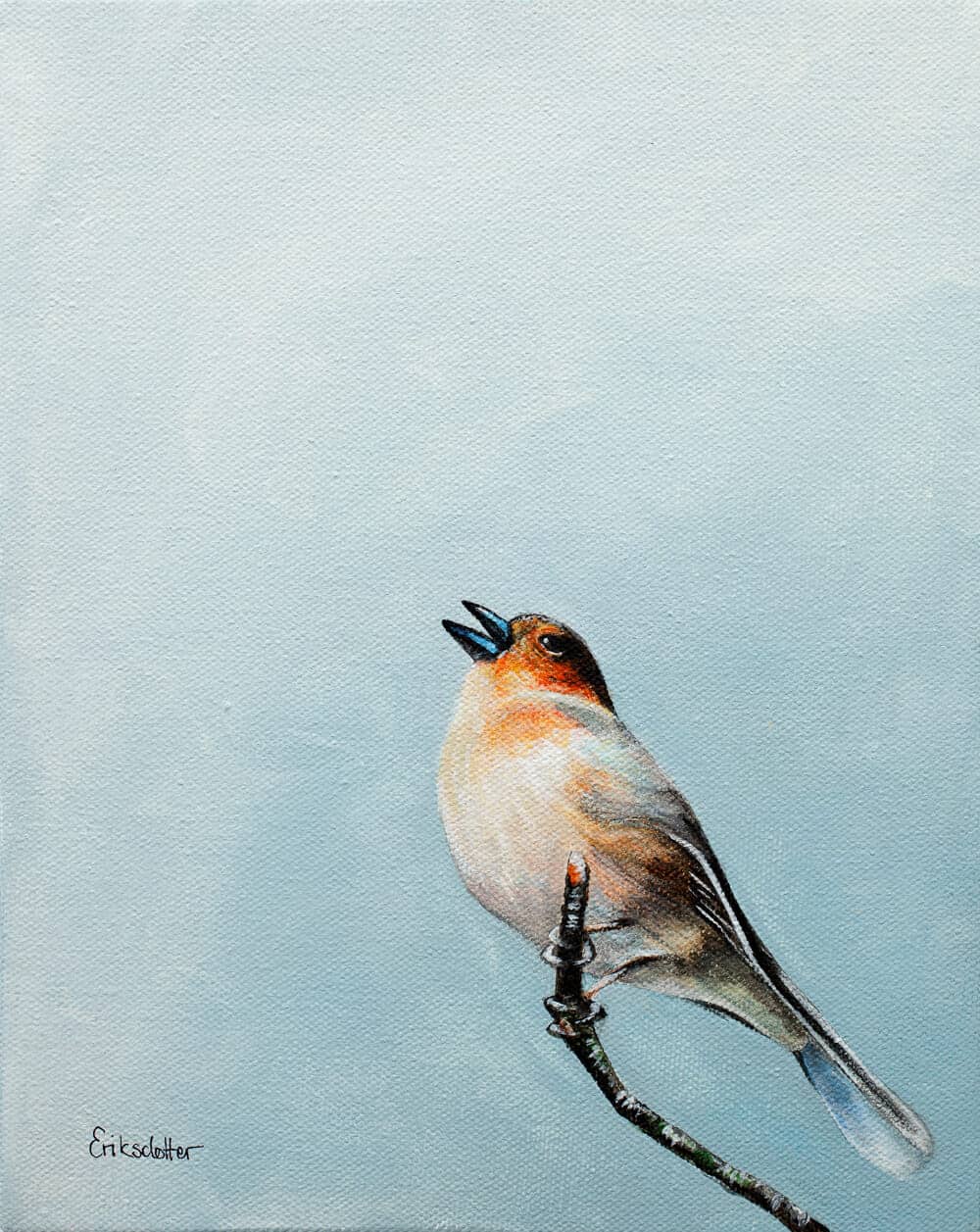 Scottish Songbird - Spring Art Auction 2013, front