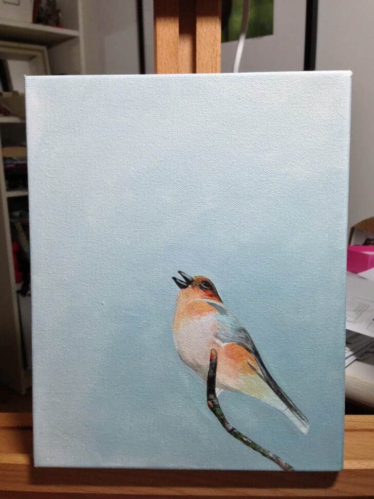 Scottish Songbird in progress