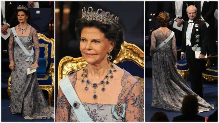 Queen Silvia at Nobel 2012 - via Order of Splendor