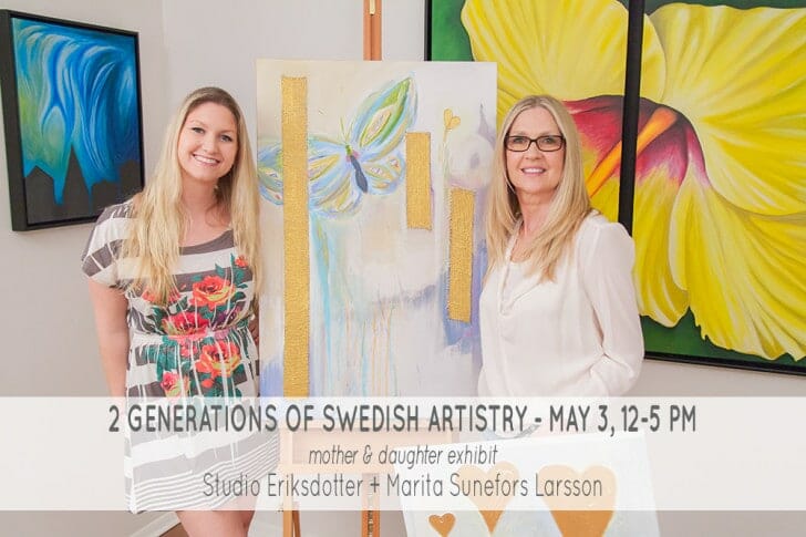 2 Generations Art Exhibit May 3, 2014